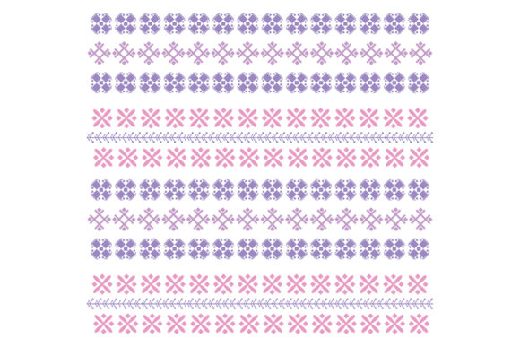 Elegant Wall Paper Embroidery Design