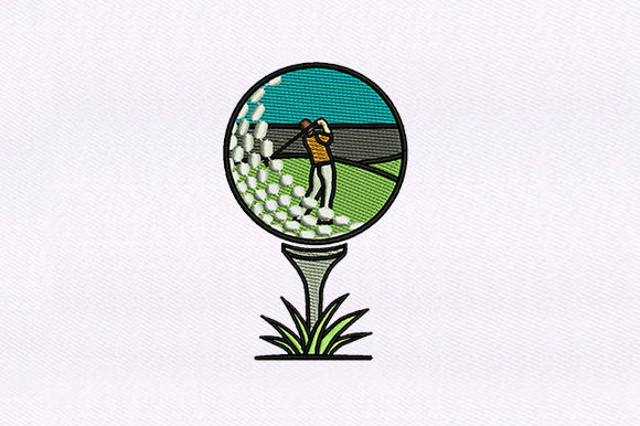 Scenic Golf Ball