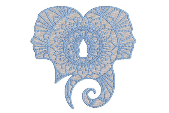 Zodiac Gemini Embroidery Design